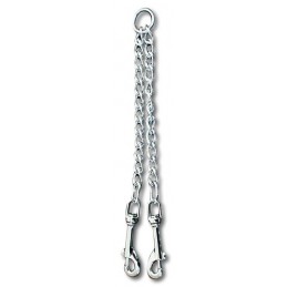 Guinzaglio sdoppiatore in acciaio