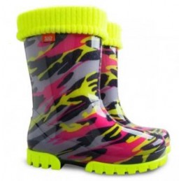 Stivali per bambino DEMAR TWISTER LUX FLUO
