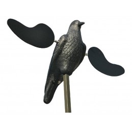 Mojo Crow corvo ali ruotanti