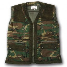 GIlet imbottito Patton con inserti in velluto GIlet imbottito Patton con inserti in velluto