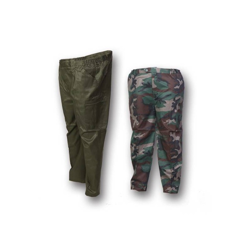 Pantaloni Patton calibrati taglie forti in cotone elastico