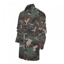 Camicia in cotone rip-stop woodland Blatex