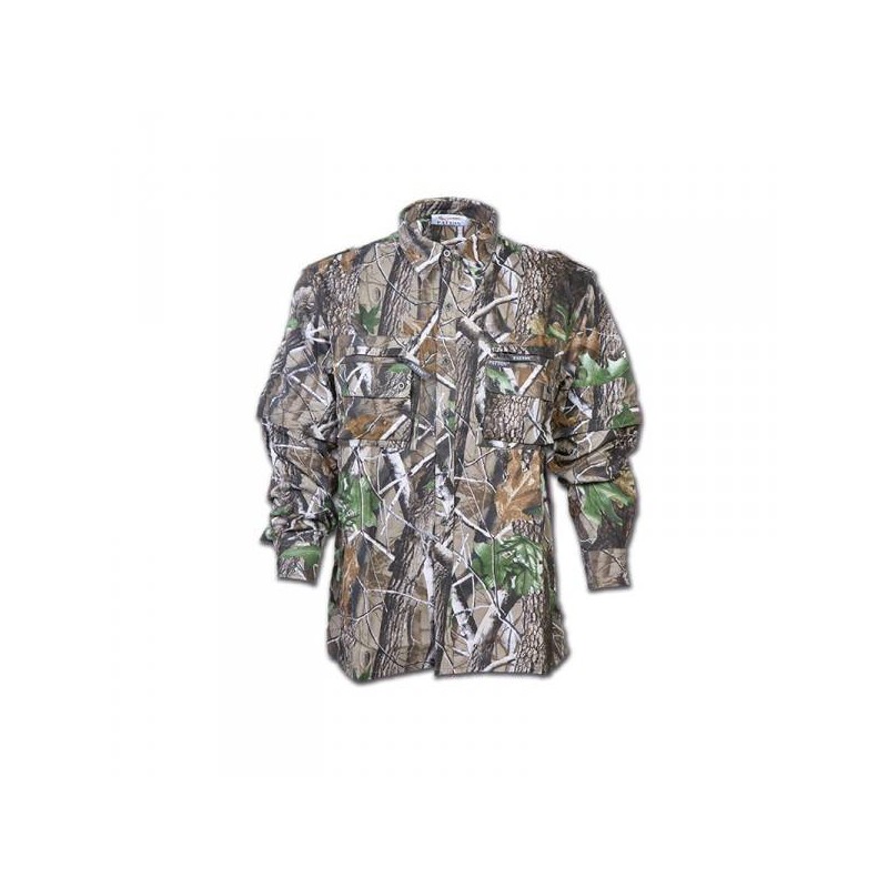 Camicia Blatex in cotone rip-stop forest Camicia Blatex in cotone rip-stop forest