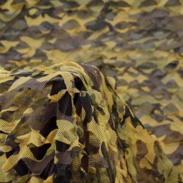 Rete mimetica camo tre colori magic