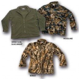 Giacca Patton in pile con carniere