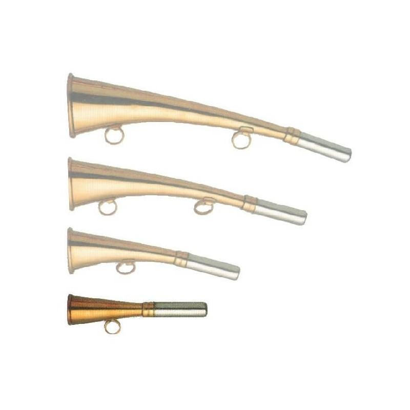 Tromba da caccia in ottone cm. 