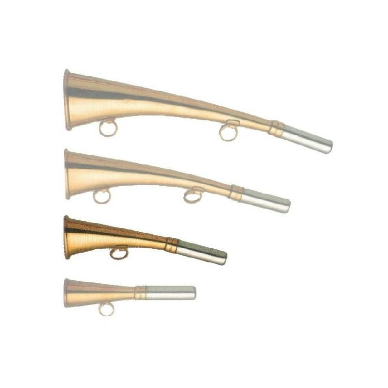 Tromba da caccia in ottone cm. Tromba da caccia in ottone cm.