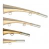 Tromba da caccia in ottone cm. 16