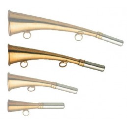 Tromba da caccia in ottone cm. 