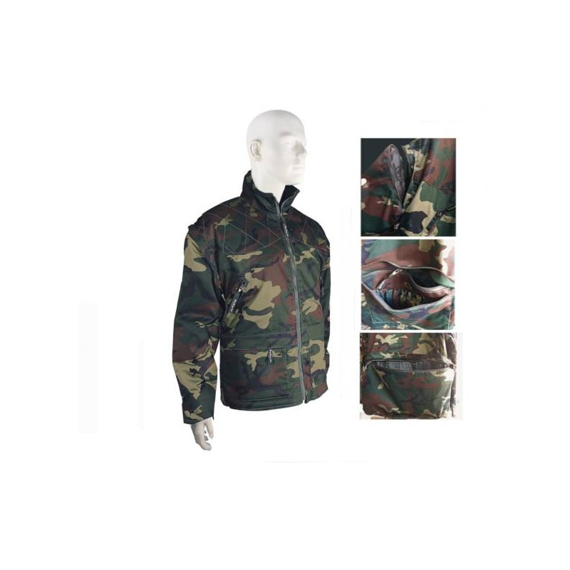 Giacca Safari Sport classica maniche staccabili Giacca Safari Sport classica maniche staccabili