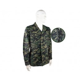 Camicia Safari Sport con cerniera Ripstop