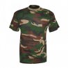 Maglietta T-shirt Patton in cotone mimetico americano