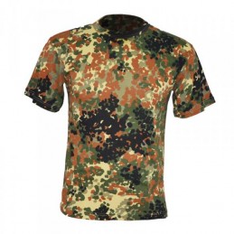 Maglietta T-shirt Patton in cotone mimetico Flektarn