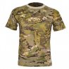 Maglietta T-shirt Patton in cotone mimetico multicolor