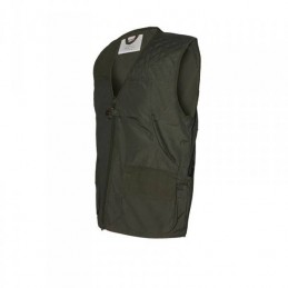 Gilet Patton in canvas con riporti anti strappo