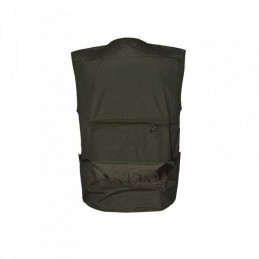Gilet Patton in canvas con riporti anti strappo