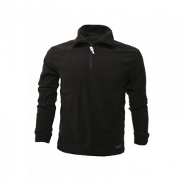 Lupetto Patton 1/2 zip micropile nero