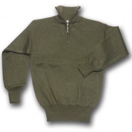 Maglione Patton in misto lana verde