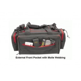 BORSONE UTG BORSONE RANGE 23"X8"X16" BLACK/CRIMSONBORSONE RANGE