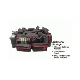 BORSONE UTG BORSONE RANGE 23"X8"X16" BLACK/CRIMSONBORSONE RANGE