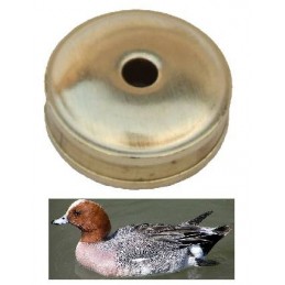 Richiamo per fischione in ottone a imbuto