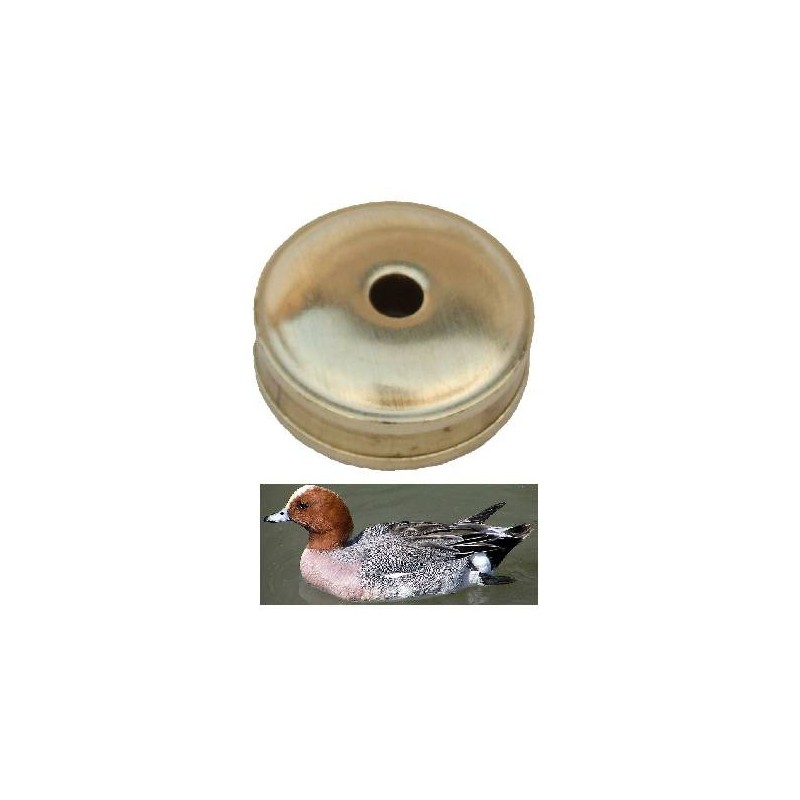 Richiamo per fischione in ottone a imbuto