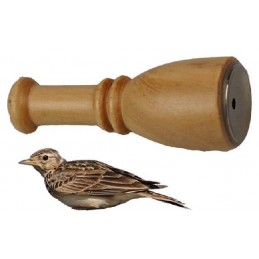 Richiamo per allodola in legno