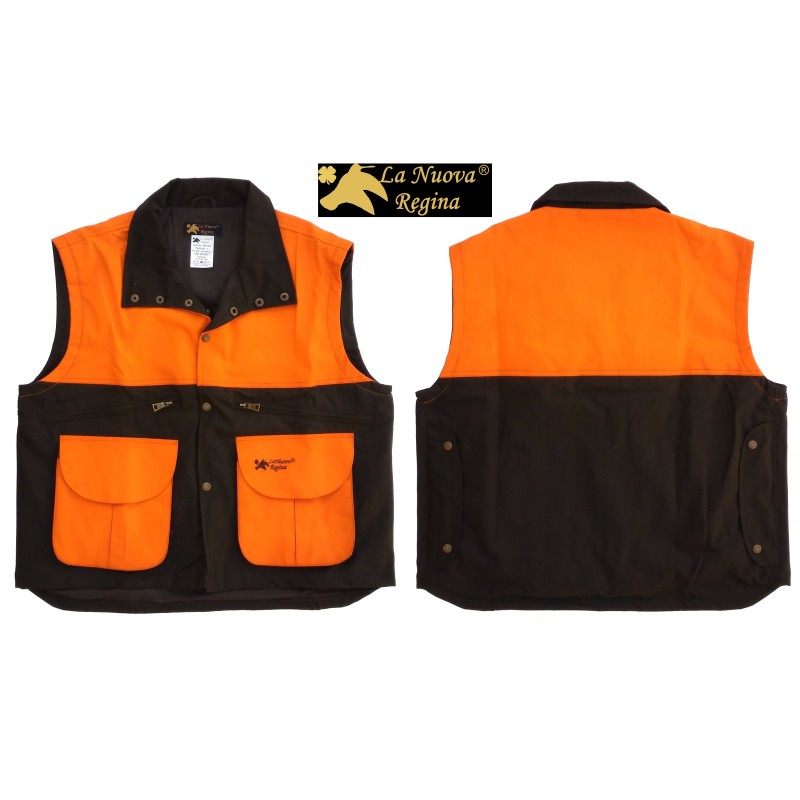 GILET ad alta visibilità WOOD La Nuova Regina COTONE CERATO