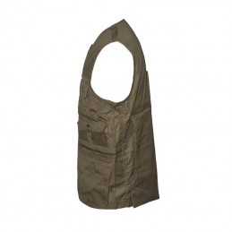 Gilet Patton verde con cartuccera