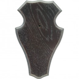 Scudetto per capriolo semplice scuro 22 x 13 cm