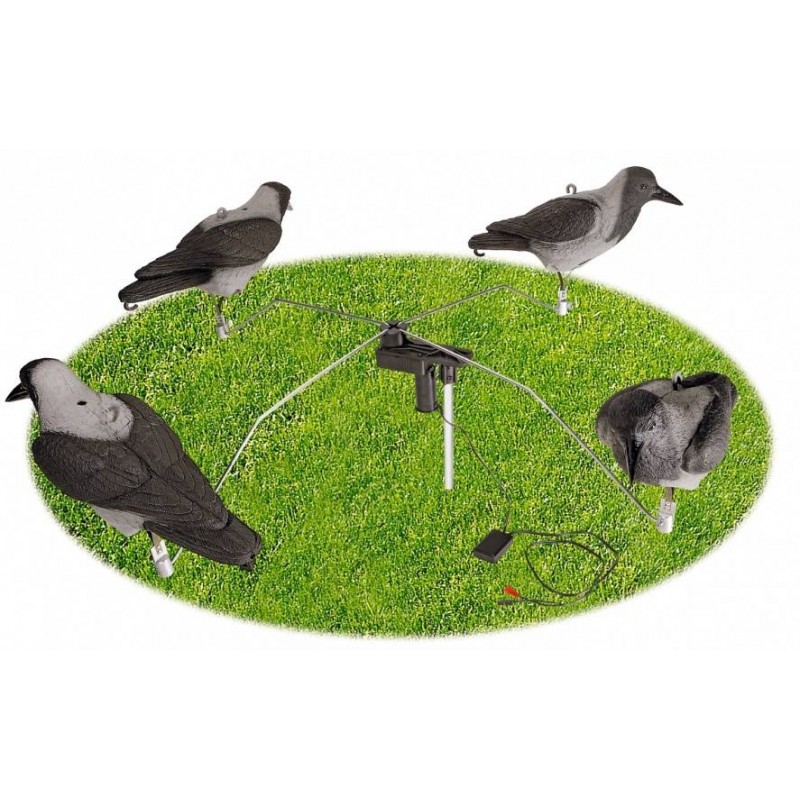 Giostra per corvi o cornacchie 4 braccia