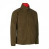 Giacca di Pile Deerhunter Gamekeeper Red Reversible Fleece Jacket