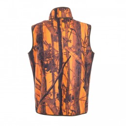 Gilet Deerhunter in pile Gamekeeper Camouflage reversibile