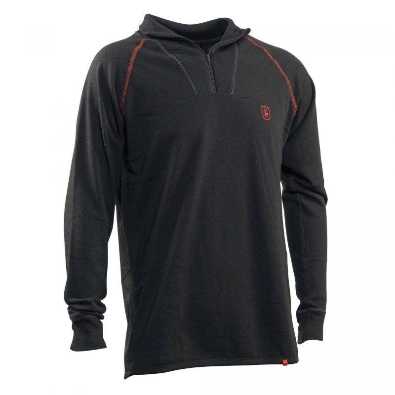 Maglia Deerhunter in Lana Merino Zip-Neck Maglia Deerhunter in Lana Merino Zip-Neck
