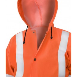 Giaccone PROS AJ impermeabile lungo alta visibilità