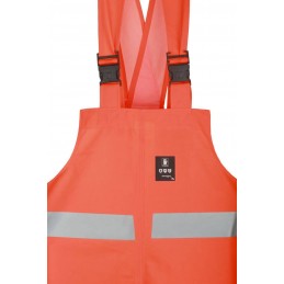 Pantaloni PROS AJ impermeabili salopette alta visibilità