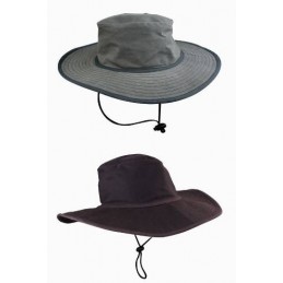 Cappello Quinta Regina a falda larga in cotone cerato