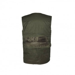 Gilet Patton con cartuccera interna alle tasche Gilet Patton con cartuccera interna alle tasche