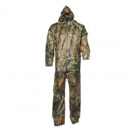 Completo impermeabile Patton in nylon bosco