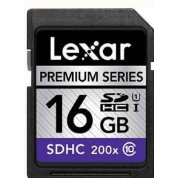 Scheda di memoria SD card 16 GB