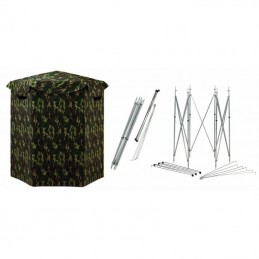 Capanno esagonale con tetto German