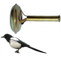 Richiamo per gazza in ottone