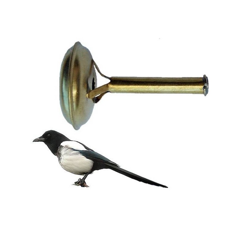 Richiamo per gazza in ottone