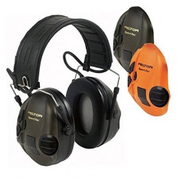 3M™ PELTOR™ SportTac Cuffia di Protezione, 26 dB verde