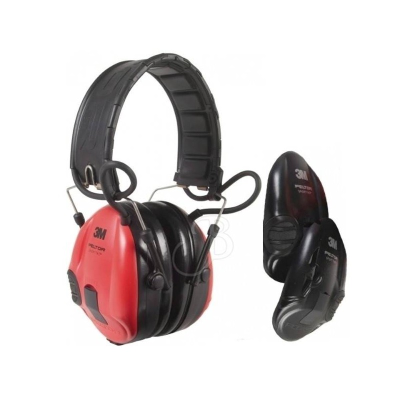 3M™ PELTOR™ SportTac Cuffia di Protezione, 26 dB rossa 3M™ PELTOR™ SportTac Cuffia di Protezione, 26 dB rossa