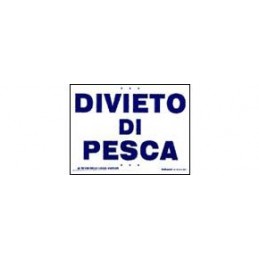 Tabella divieto di pesca