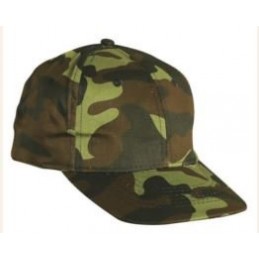 Cappello Safari Sport in cotone camo con visiera