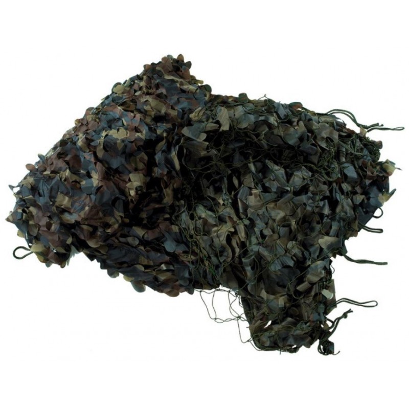 Rete mimetica camo con supporto