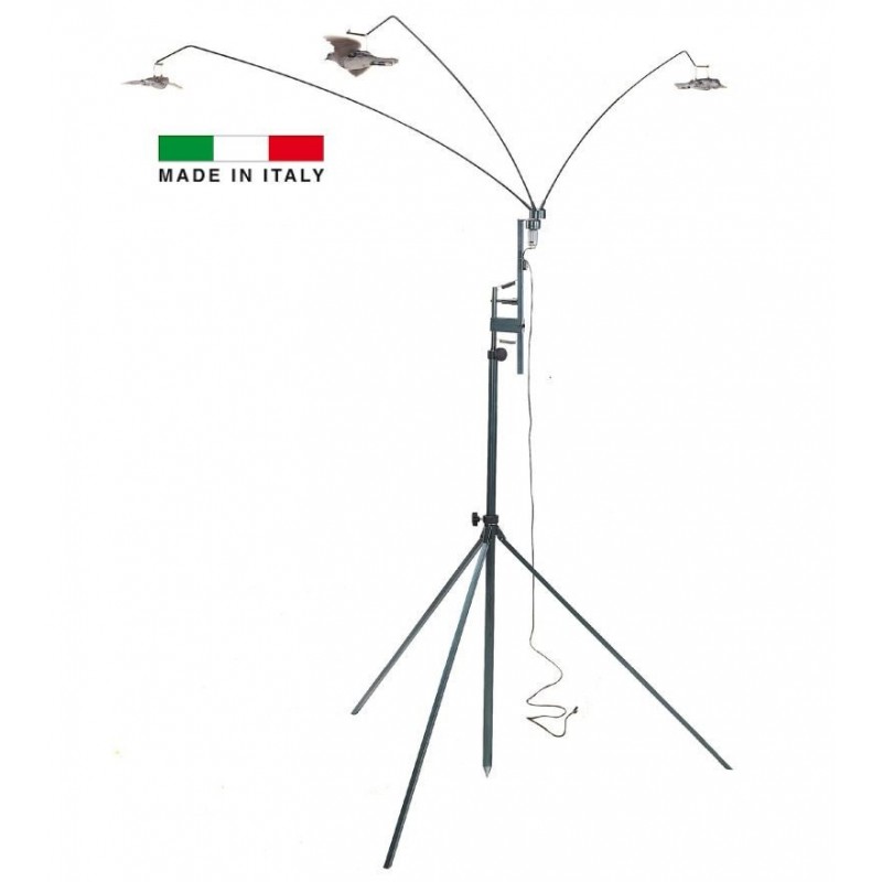 Giostra a rincorrere con 3 allodole ali girevoli