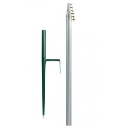 Palo in alluminio 6.50 m
